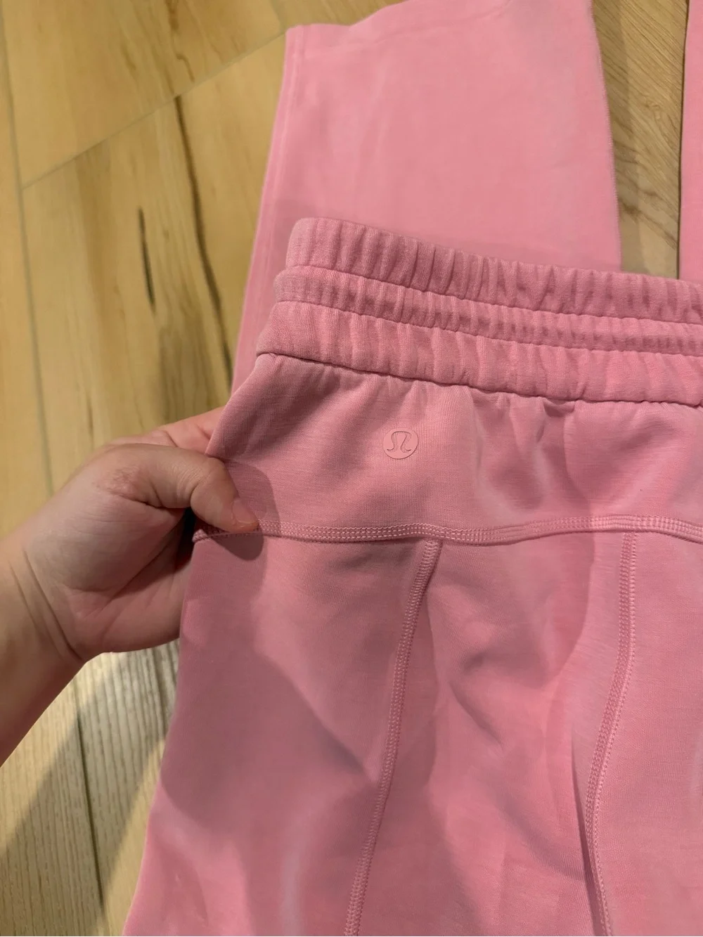 Lululemon softstreme high rise pants in pink size 2